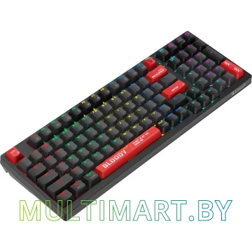 Клавиатура A4Tech Bloody WS98 Black & Red (Bloody BLMS Red Plus) картинка 8